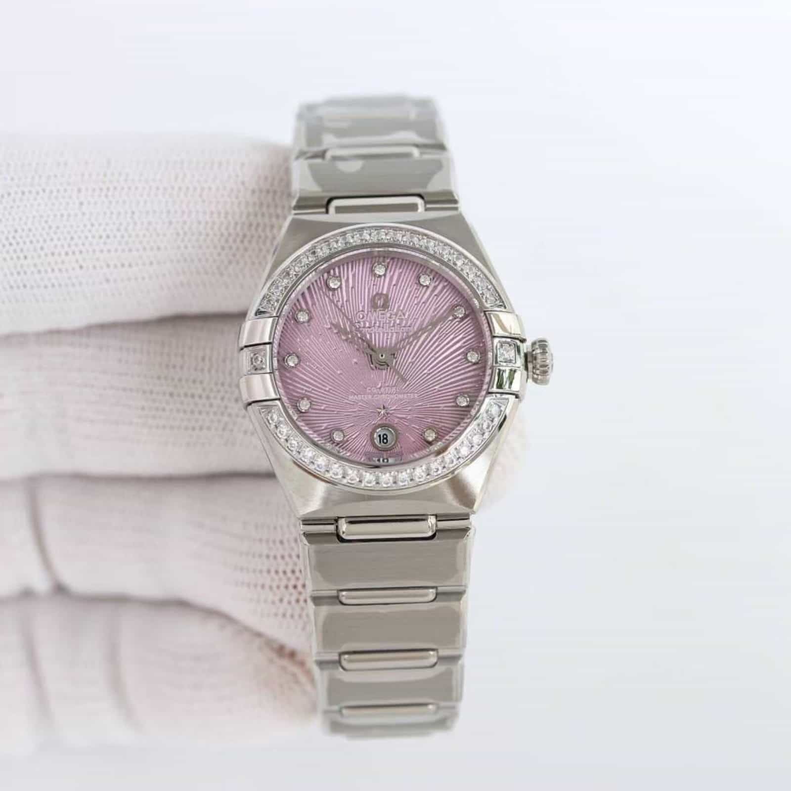 Constellation Stainless Steel with Stainless Steel Bracelet 29mm Women Watch