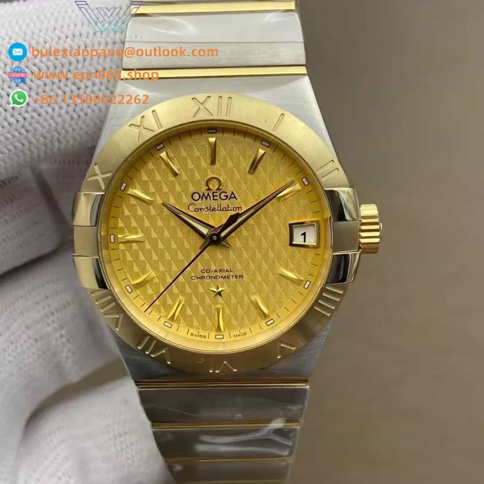Constellation steel ‑ yellow gold on steel ‑ yellow gold 38mm Women Watch