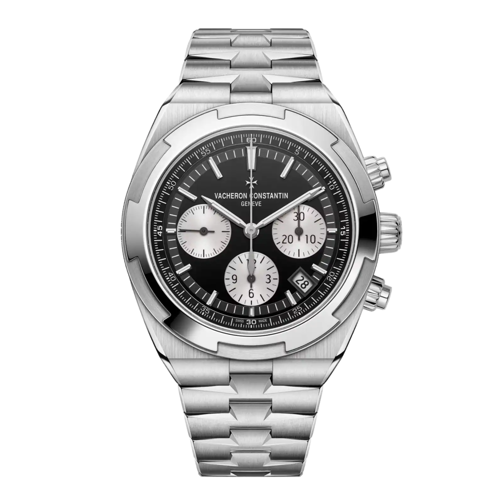 Overseas Chronograph 5520V/210A-B481 42.5 mm Steel - Men Watch