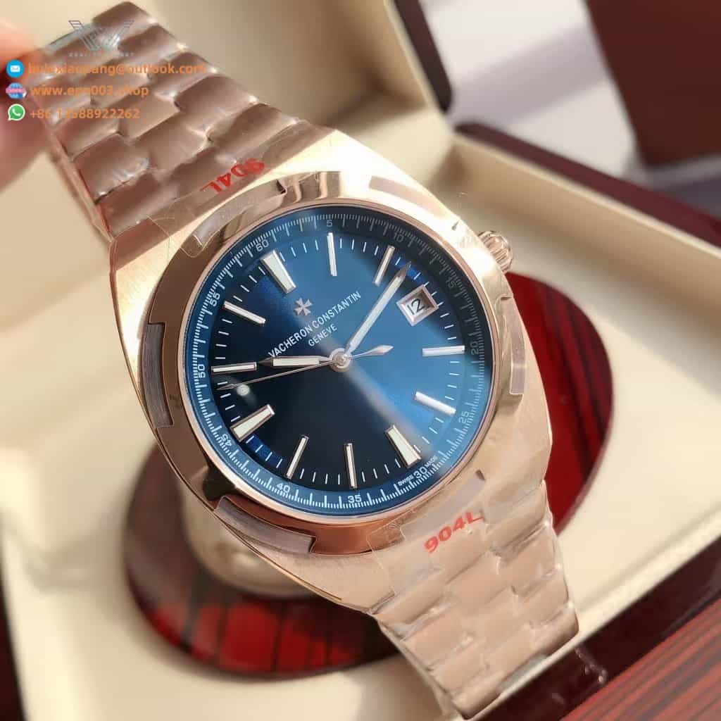 Overseas  Self-winding  4520V/210R-B705 41 mm Pink Gold - Men Watch