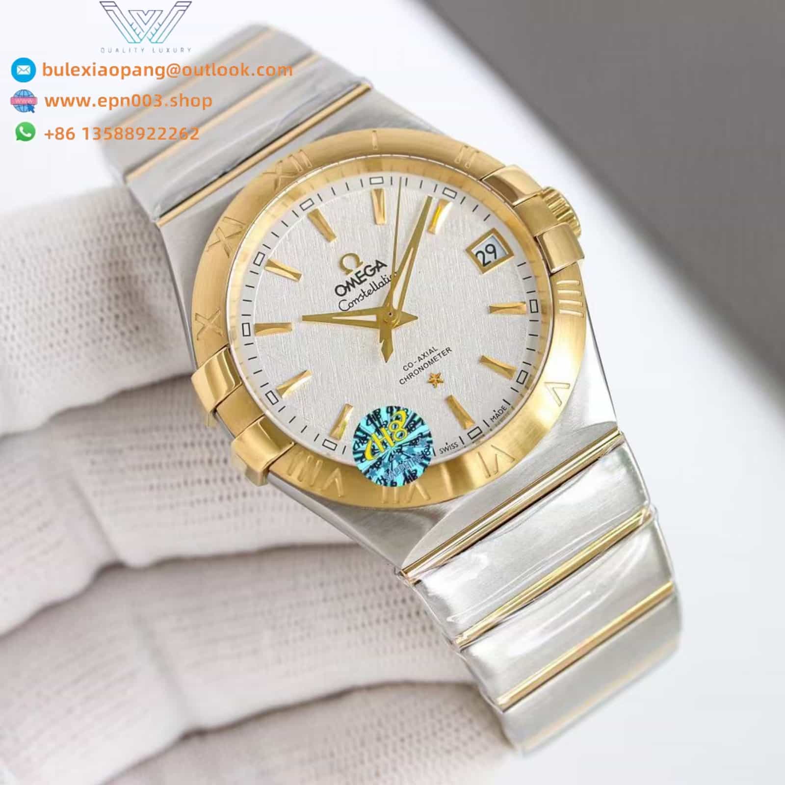 Constellation steel ‑ yellow gold on steel ‑ yellow gold 38mm Women Watch