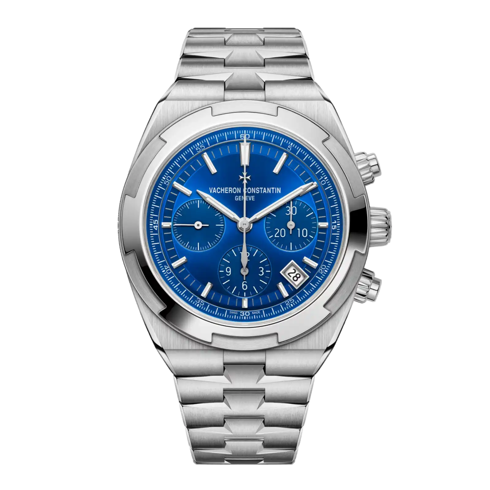 Overseas Chronograph 5520V/210A-B148 42.5 mm Steel - Men Watch