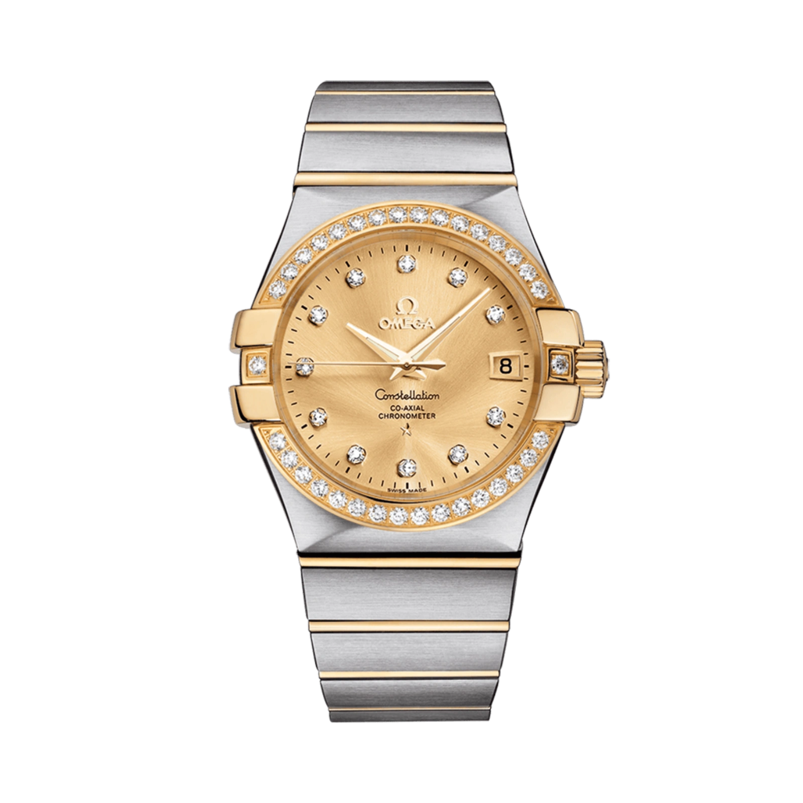 Constellation Stainless steel and yellow gold case with stainless steel and yellow gold bracelet 35mm Women Watch