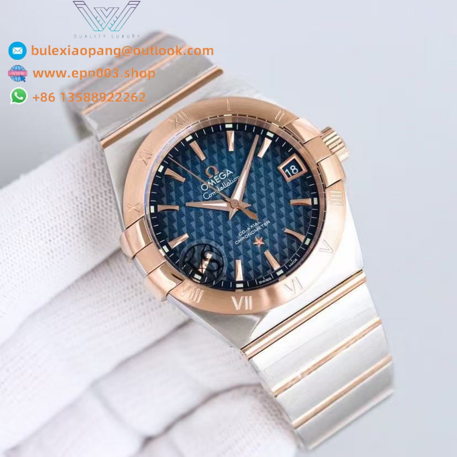 Constellation steel ‑ red gold on steel ‑ red gold 38mm Women Watch