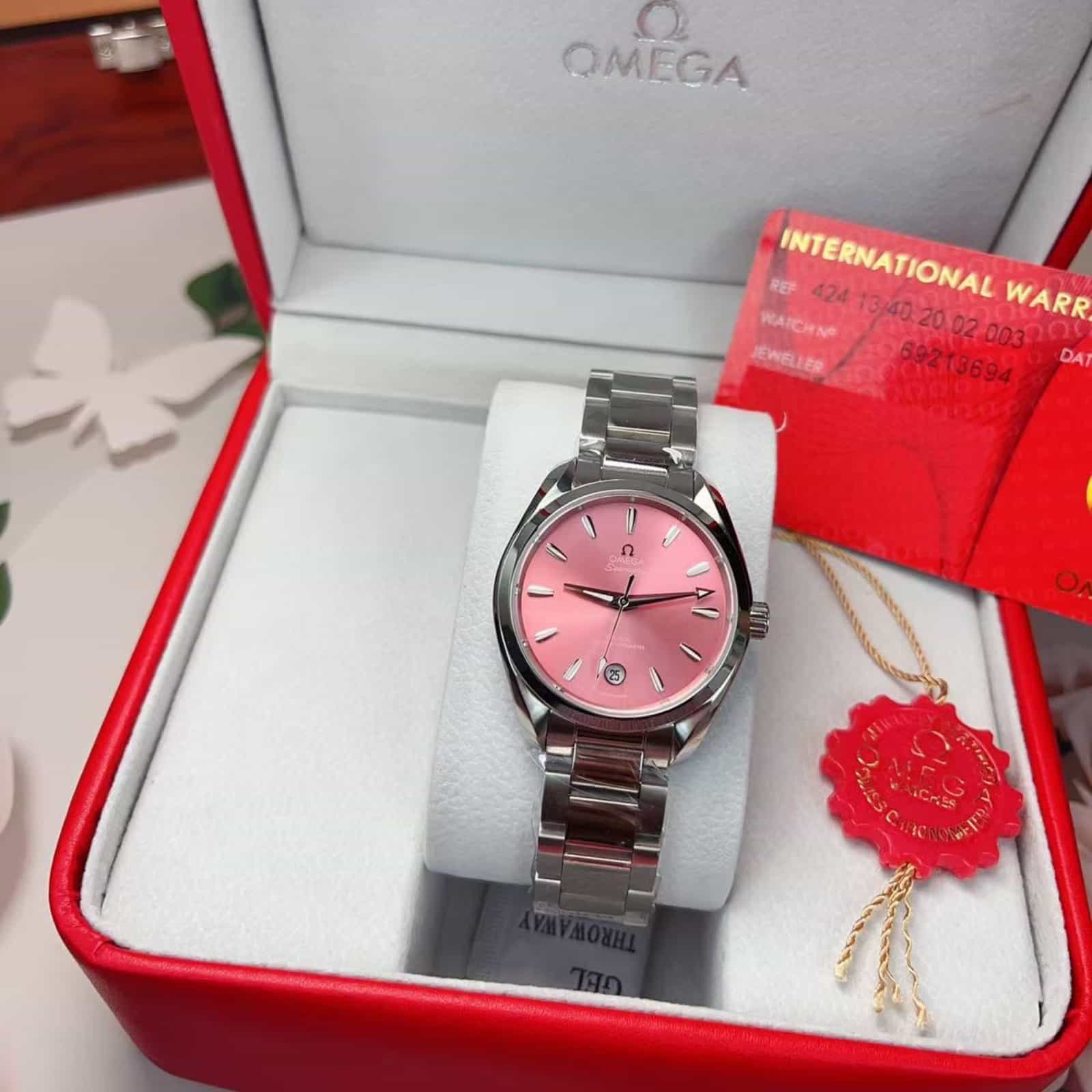 Seamaster Aqua Terr Shades steel on steel 34mm Women Watch
