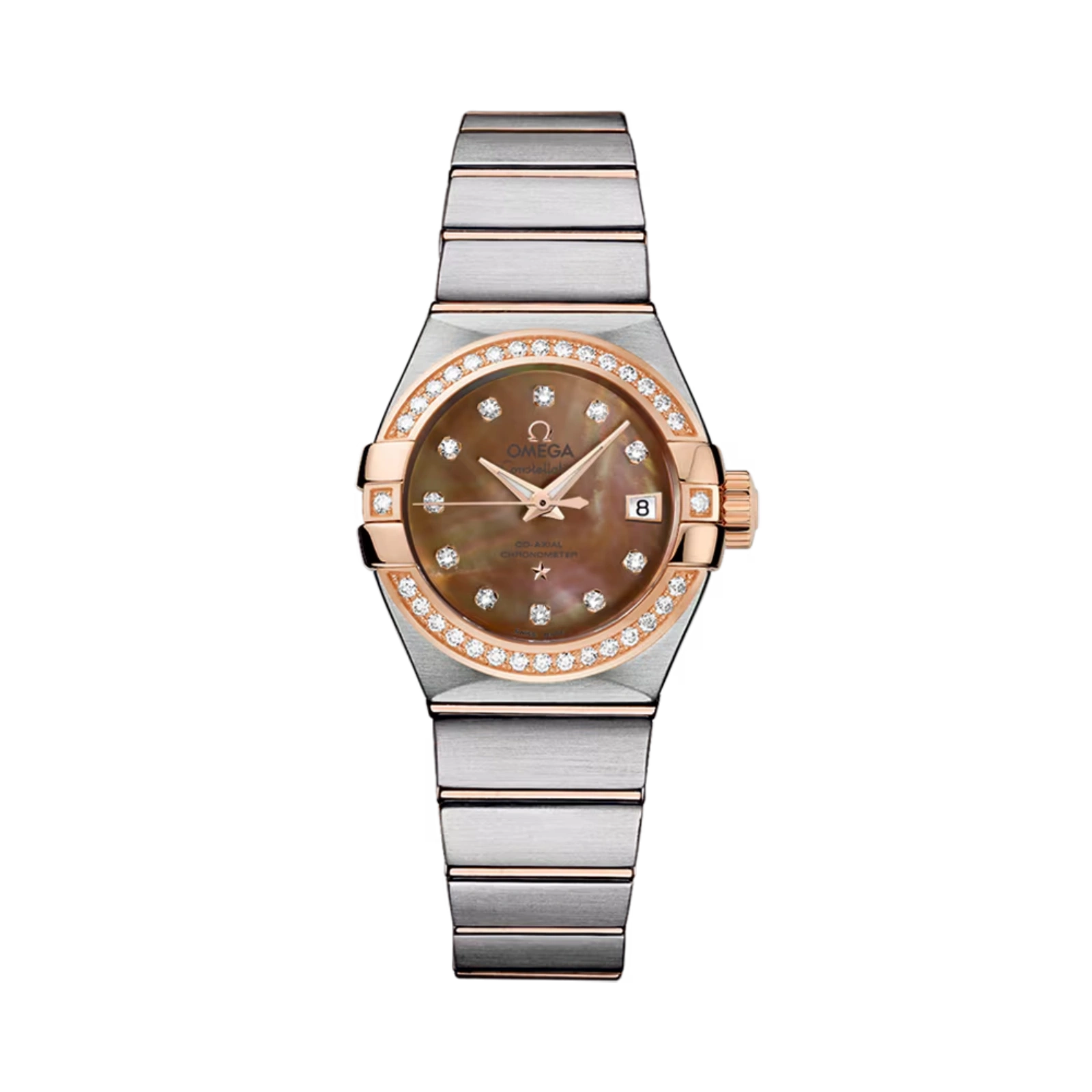 Constellation steel ‑ red gold on steel ‑ red gold 28mm Women Watch