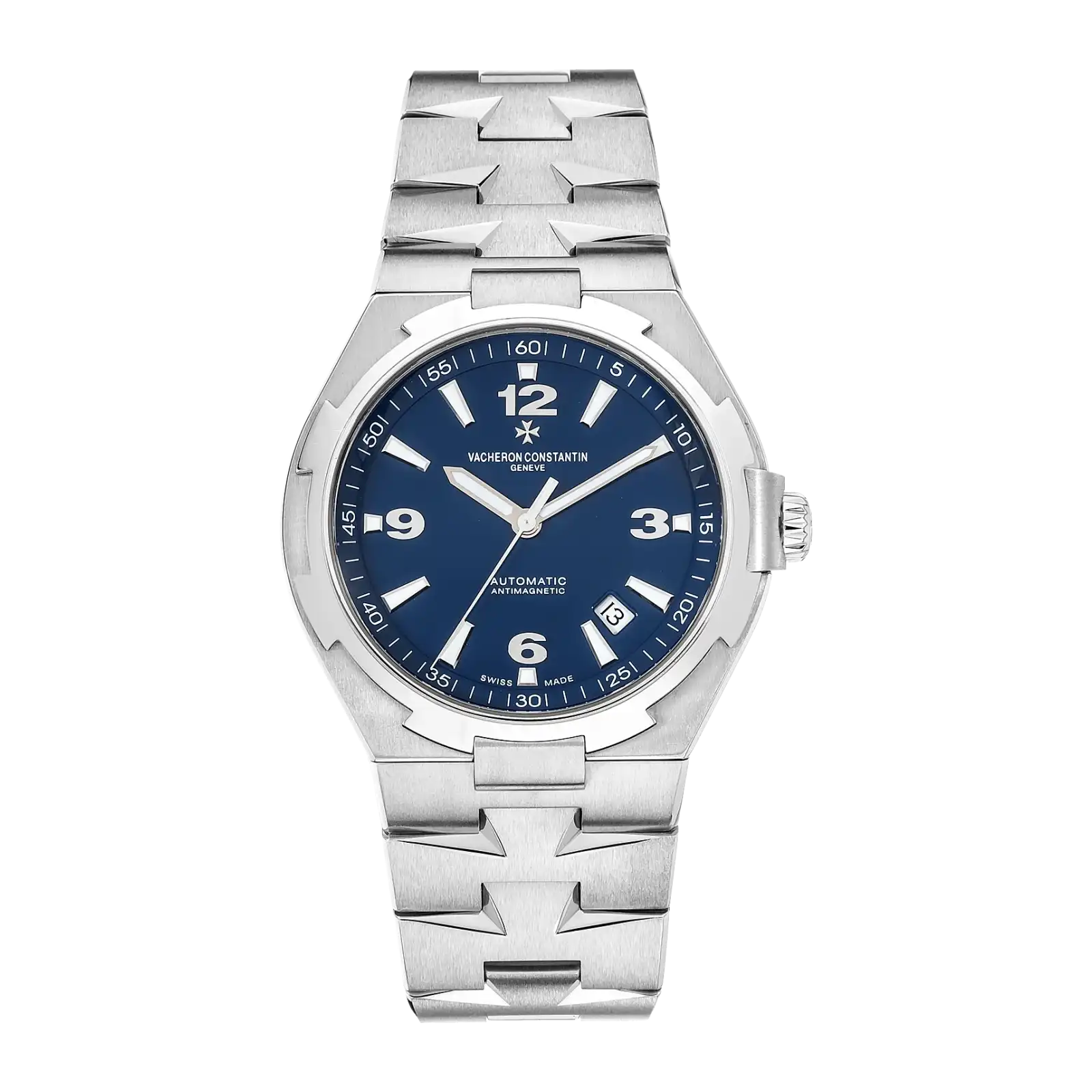 Overseas Stainless Steel 47040/B01A-9093 41 mm - Men Watch