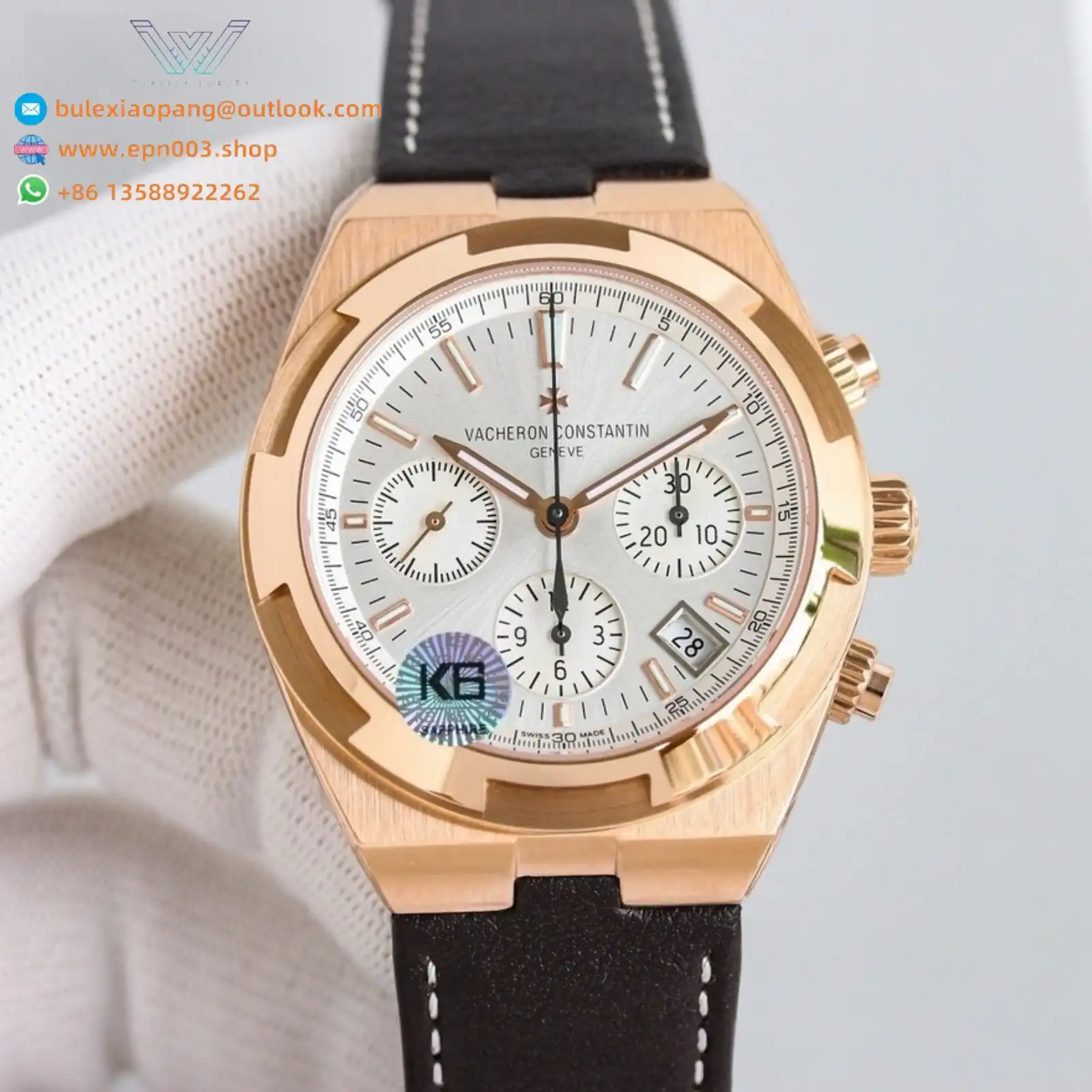 Overseas Chronograph 5520V/210A-B686 42.5 mm - Men Watch