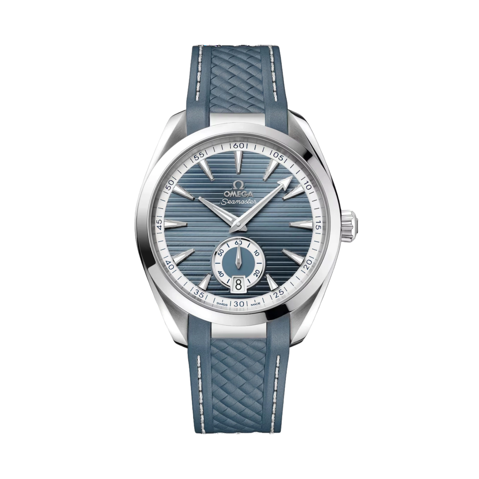 Seamaster Aqua Terra 150M steel on rubber strap 41mm Men Watch