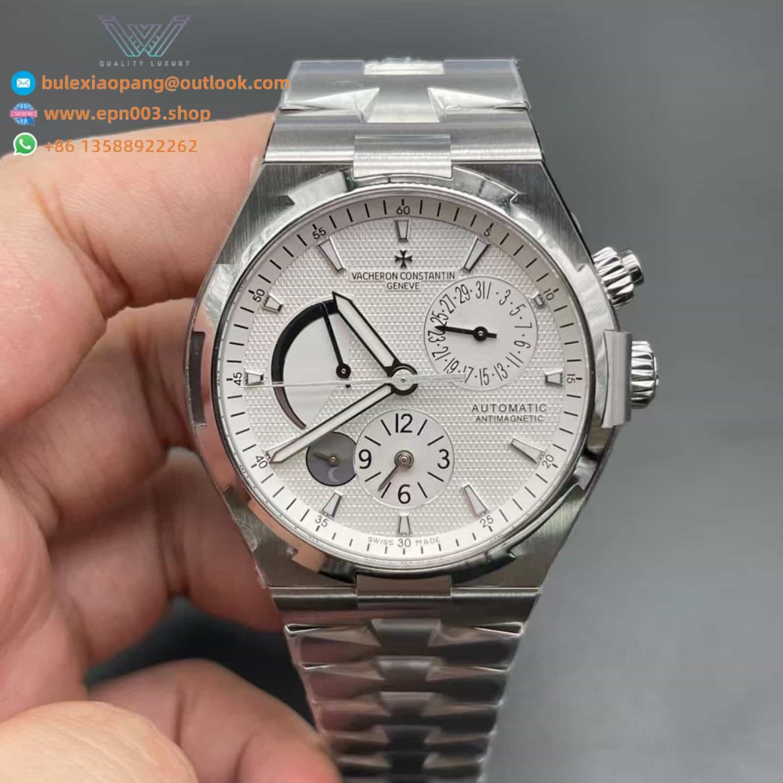 Overseas Dual Time 47450/B01A-9226 42mm - Men Watch