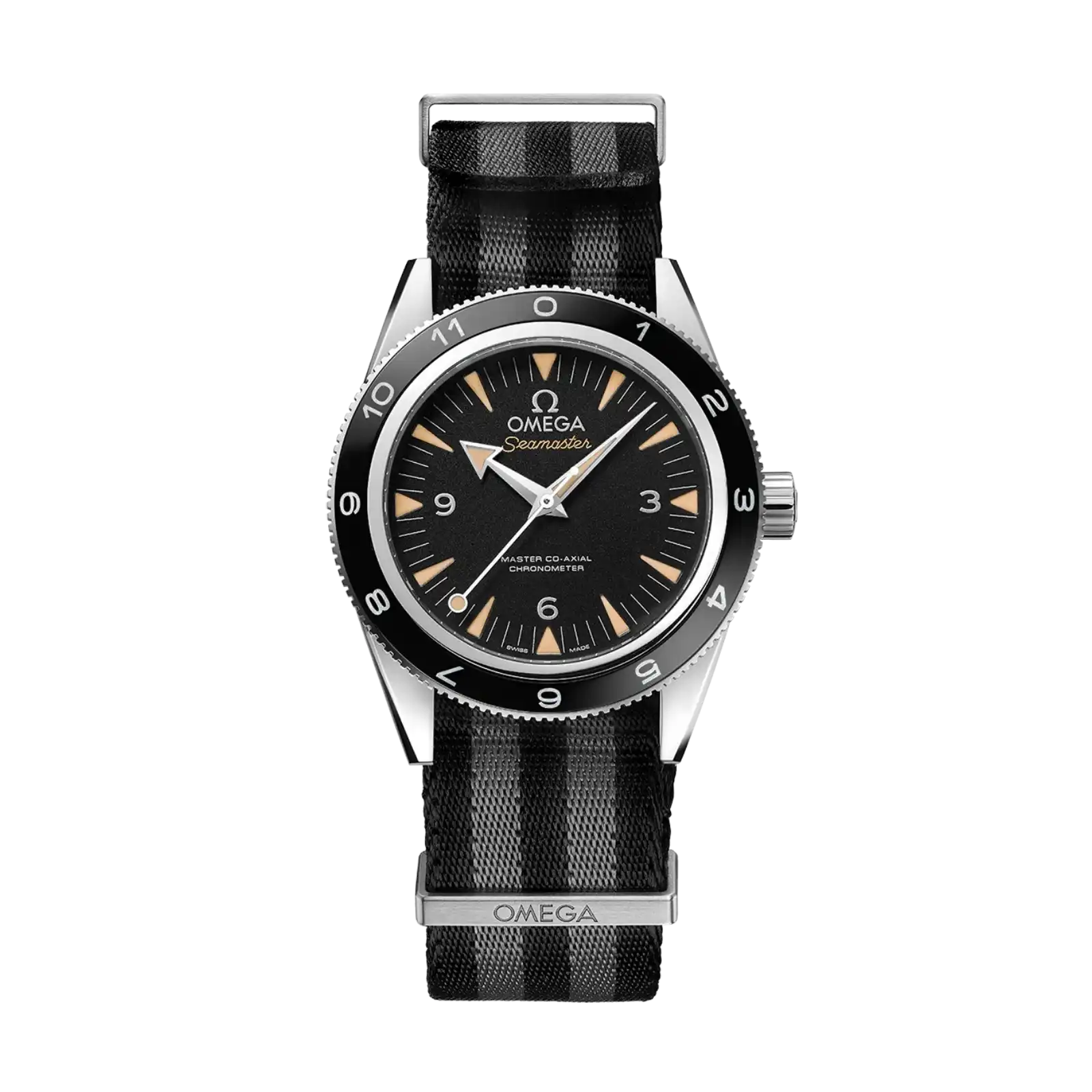 Seamaster Heritage Models Seamaster 300 steel on NATO strap 41mm Men Watch