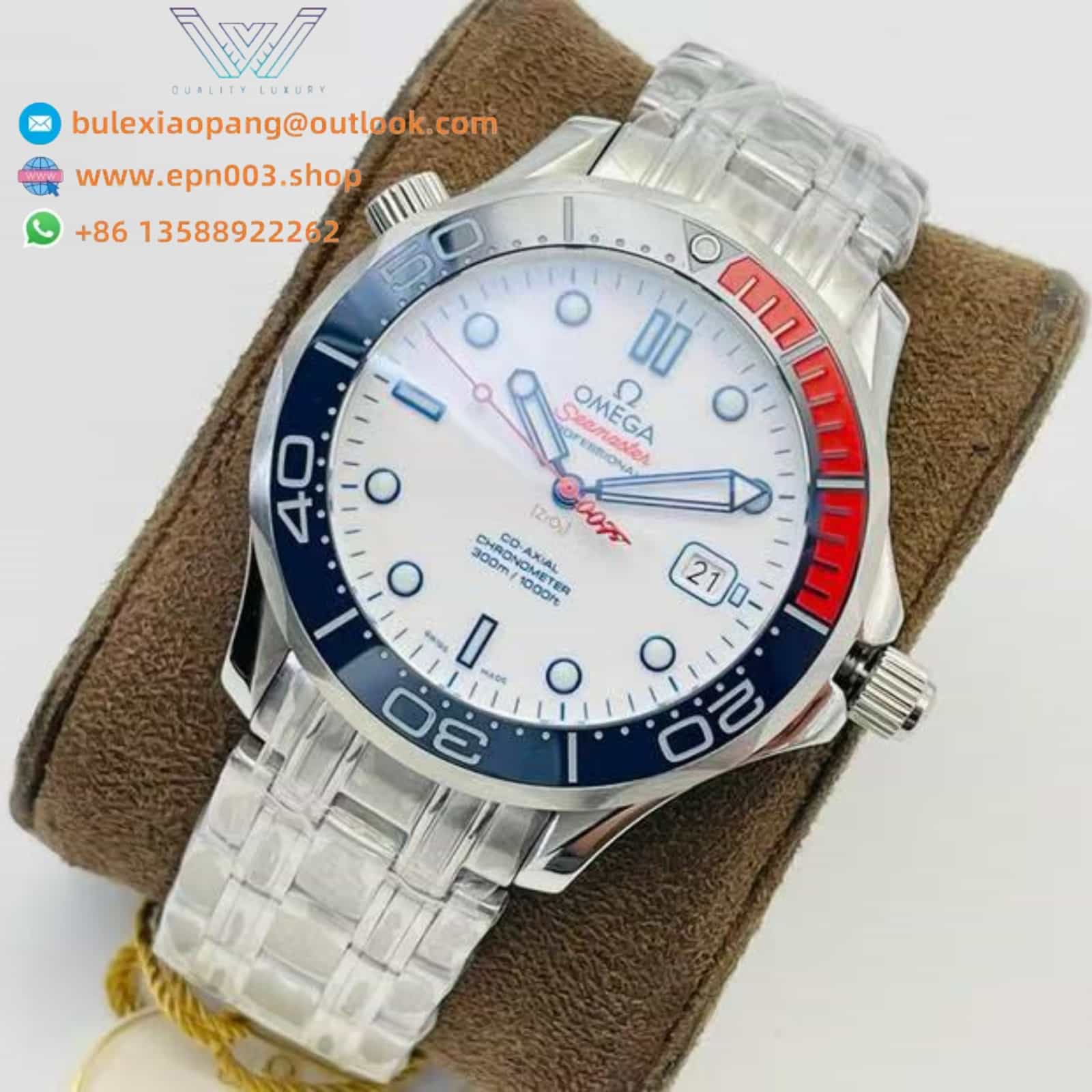 Seamaster Diver 300M Steel Bracelet 41mm Men's Watch