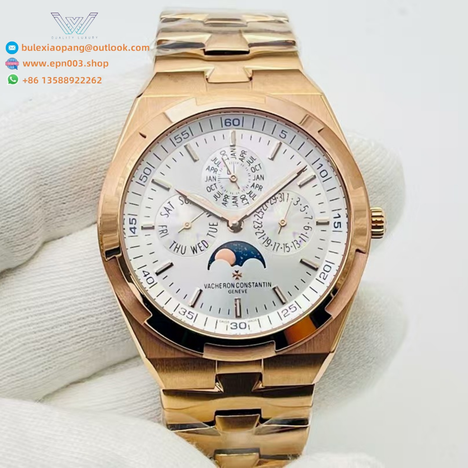 Overseas Perpetual Calendar 4300V/220R-B064 41.5mm - Men Watch