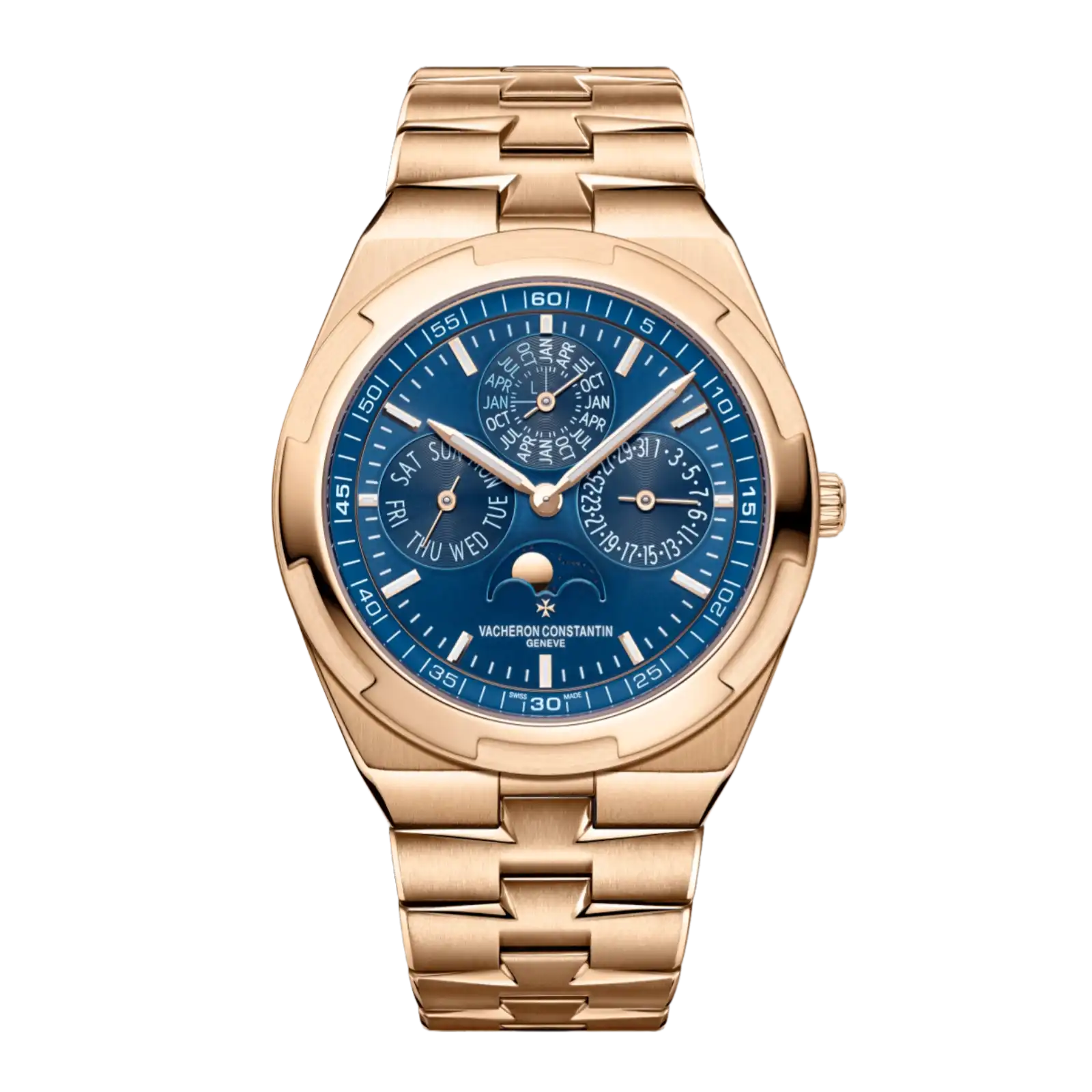 Overseas perpetual calendar ultra-thin 4300V/120R-B509 41.5 mm - Men Watch