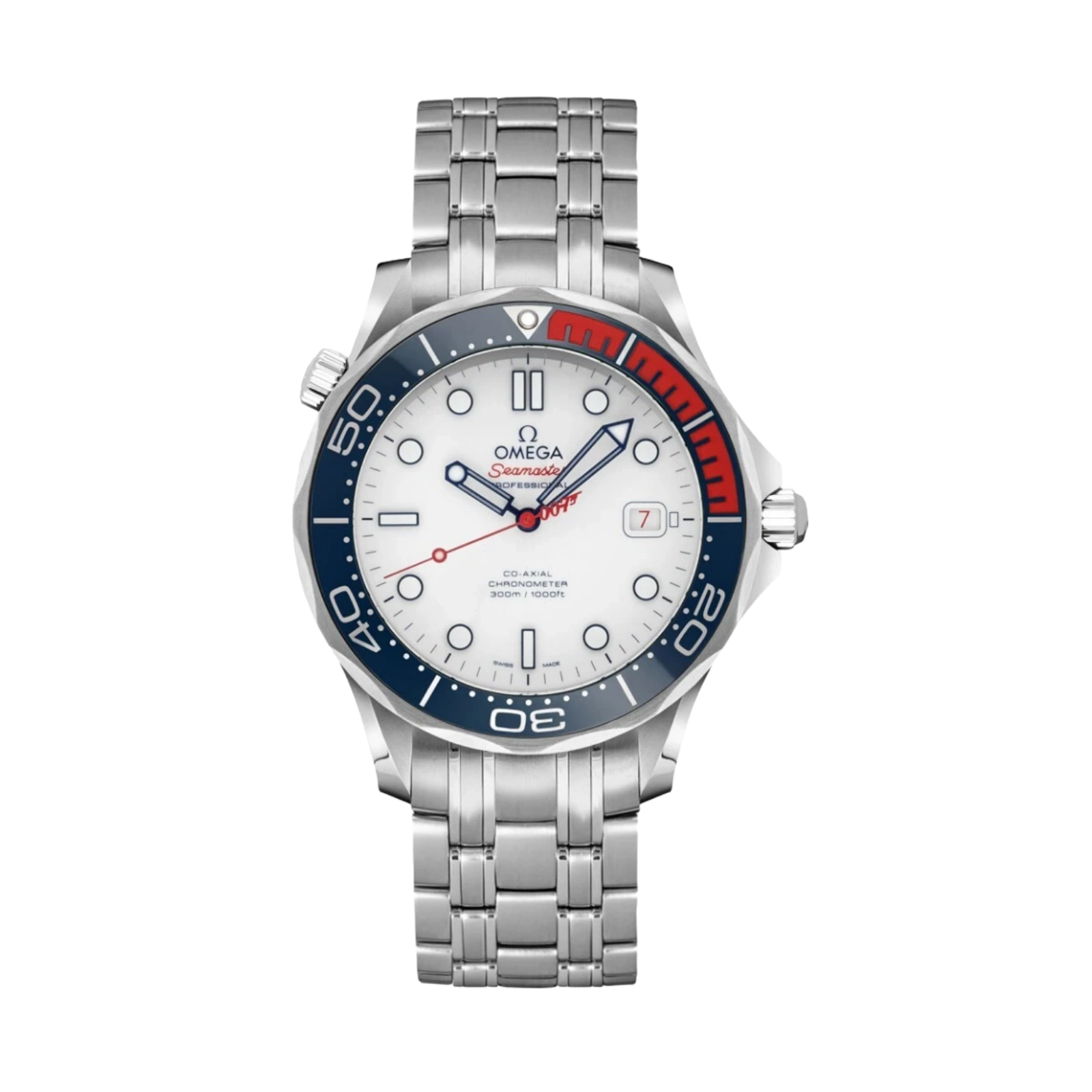 Seamaster Diver 300M Steel Bracelet 41mm Men's Watch