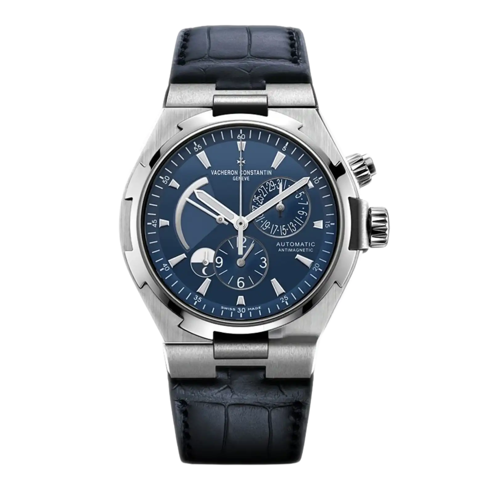 Overseas Dual Time Model 47450/000A-9039 42 mm - Men Watch