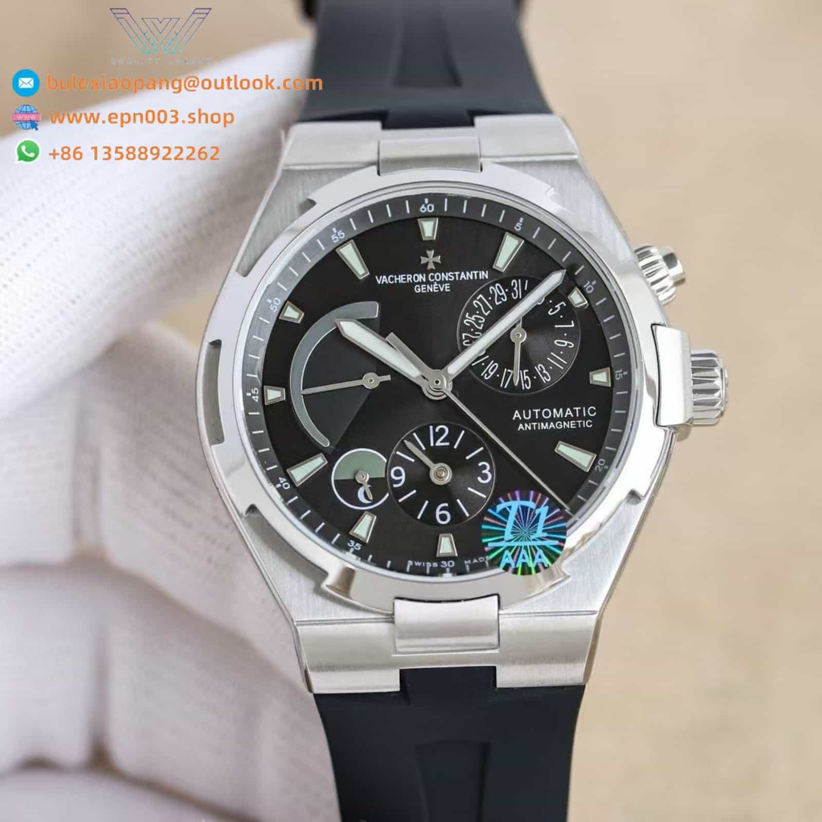 Overseas 47450/000W-9511 42 mm - Men Watch