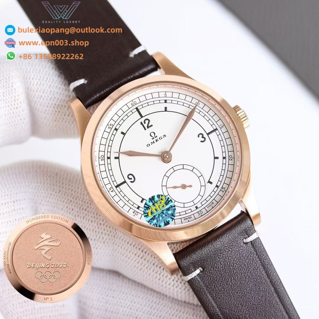 De Ville Prestige Paris 2024 Olympic Bronze Gold 39mm Men Watch
