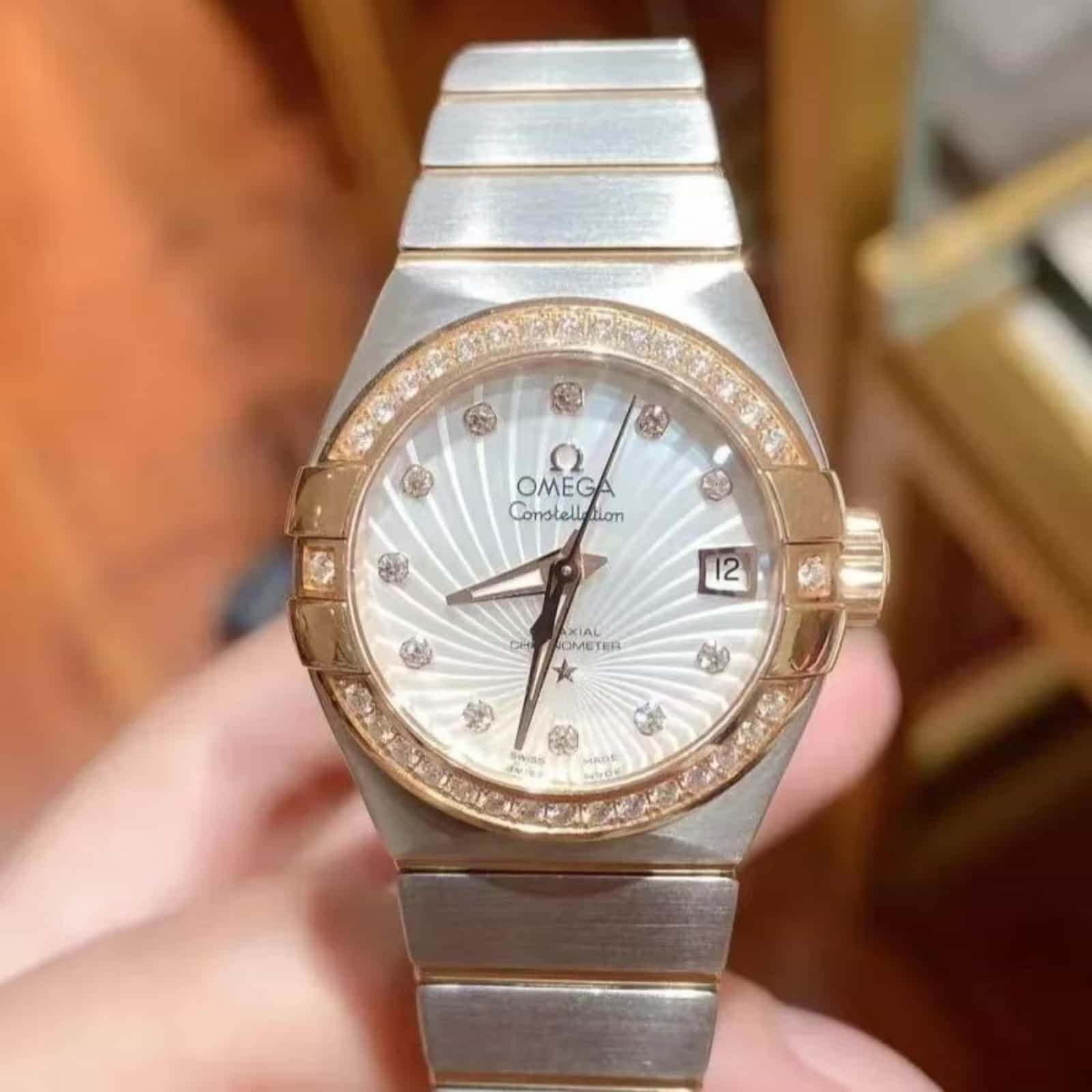Constellation steel ‑ yellow gold on steel ‑ yellow gold 27mm Women Watch