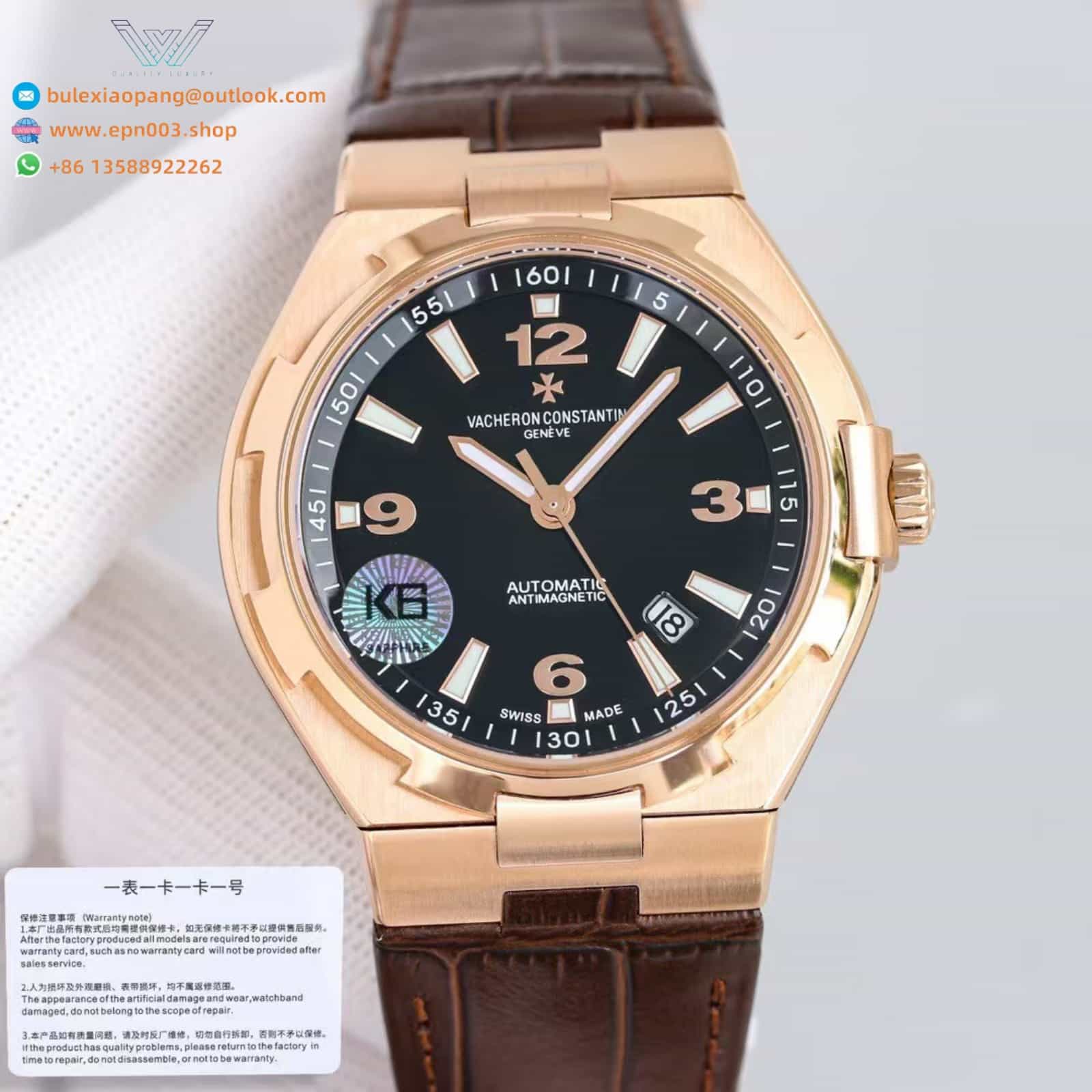 Overseas 47040/000R-9666 42mm - Men Watch
