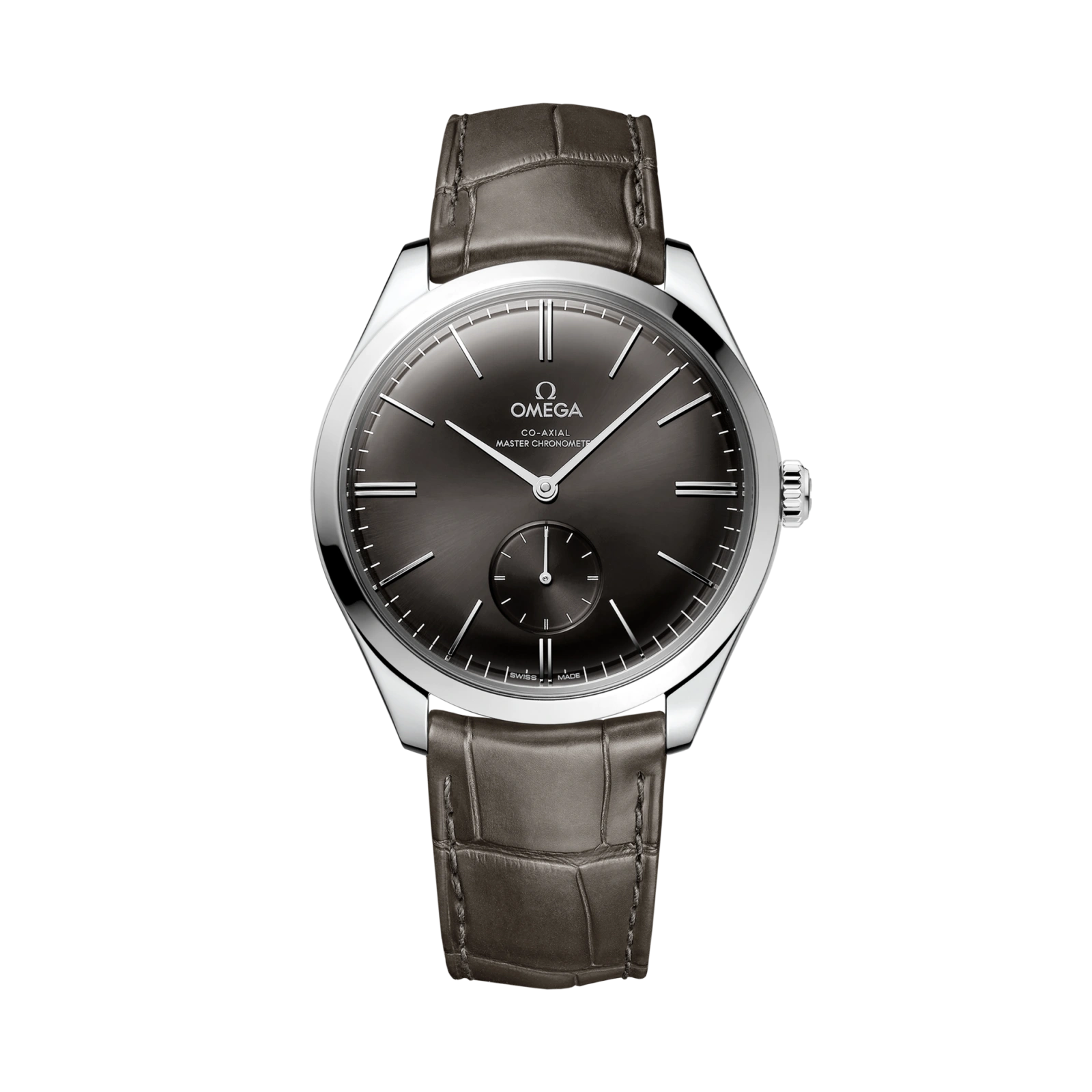 De Ville Tresor Stainless steel with leather strap 40mm Men Watch