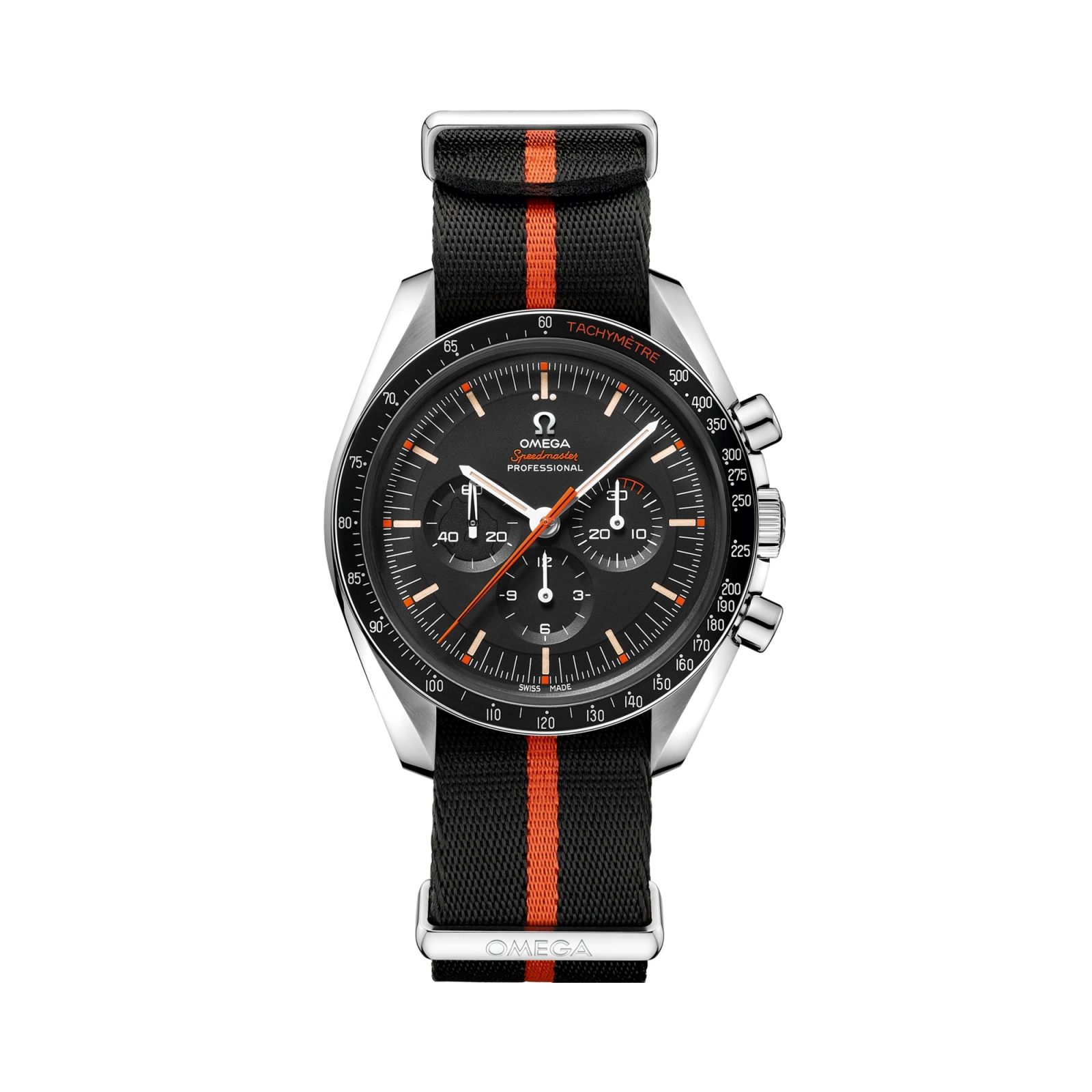Speedmaster Moonwatch Professiona Anniversary Series steel on NATO strap 42mm