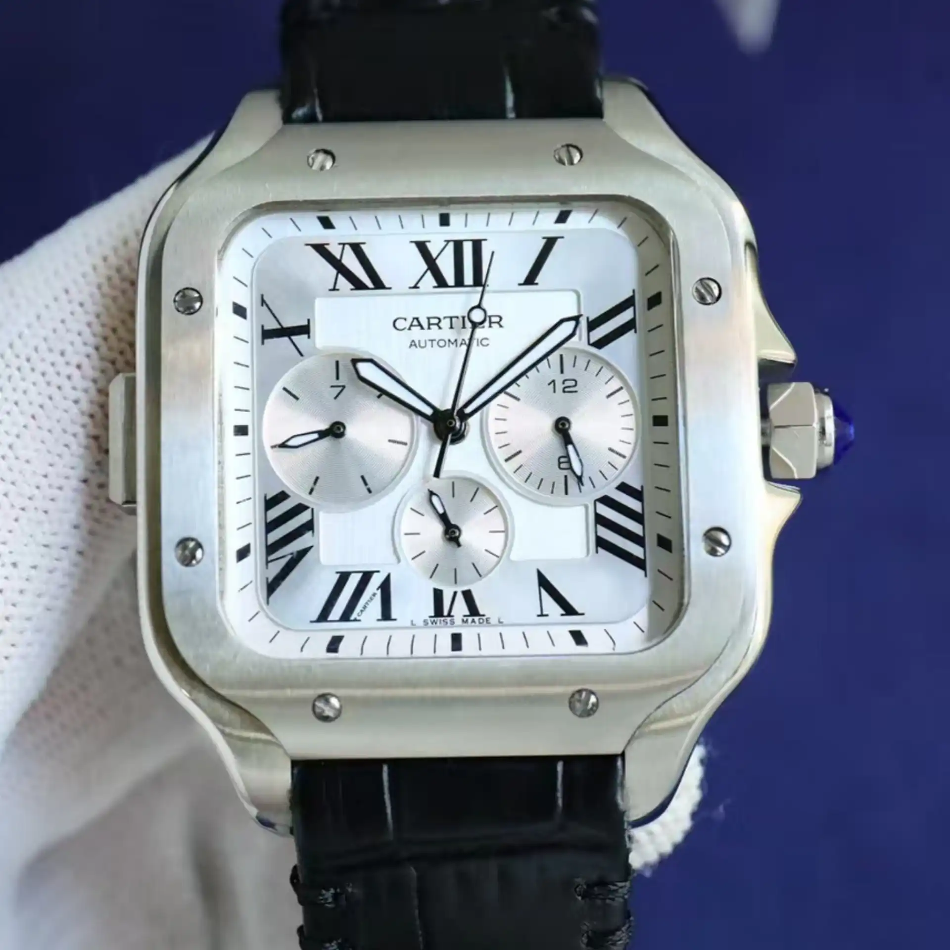 Santos De WSSA0017 38mmX43.3 mm Men Watch