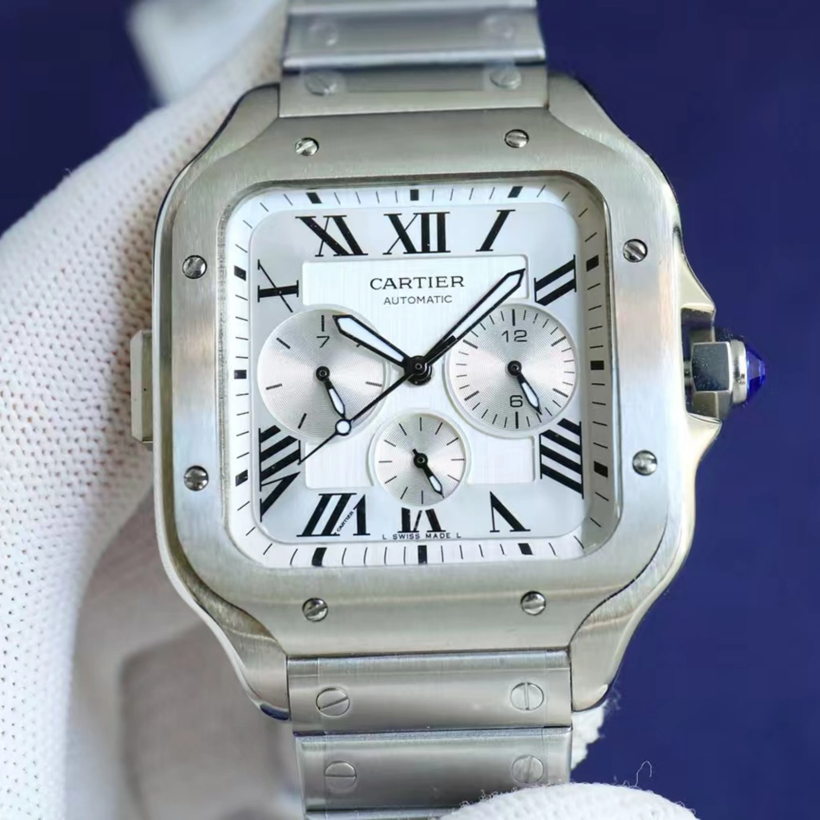 Santos De WSSA0017 38mmX43.3 mm Men Watch