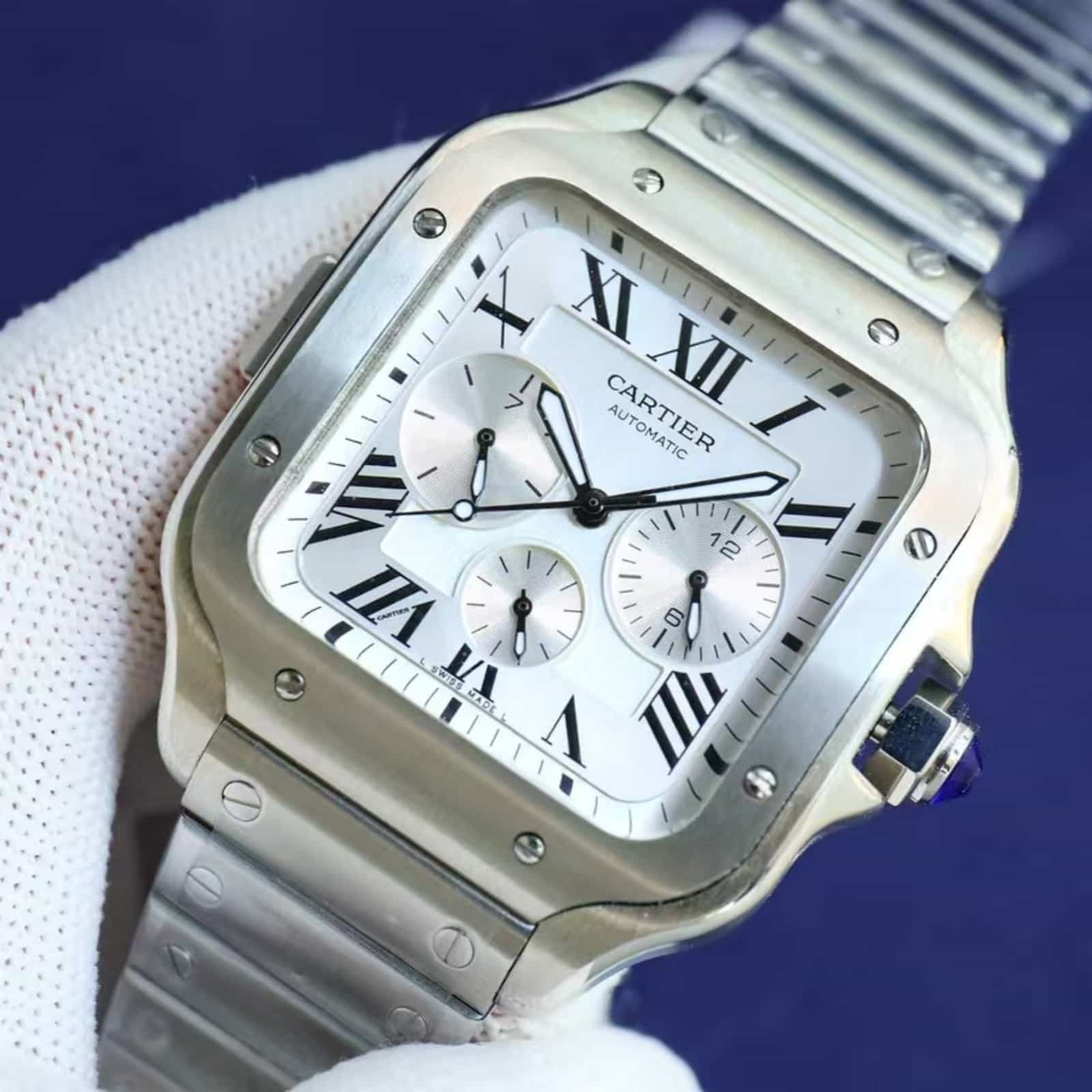 Santos De WSSA0017 38mmX43.3 mm Men Watch