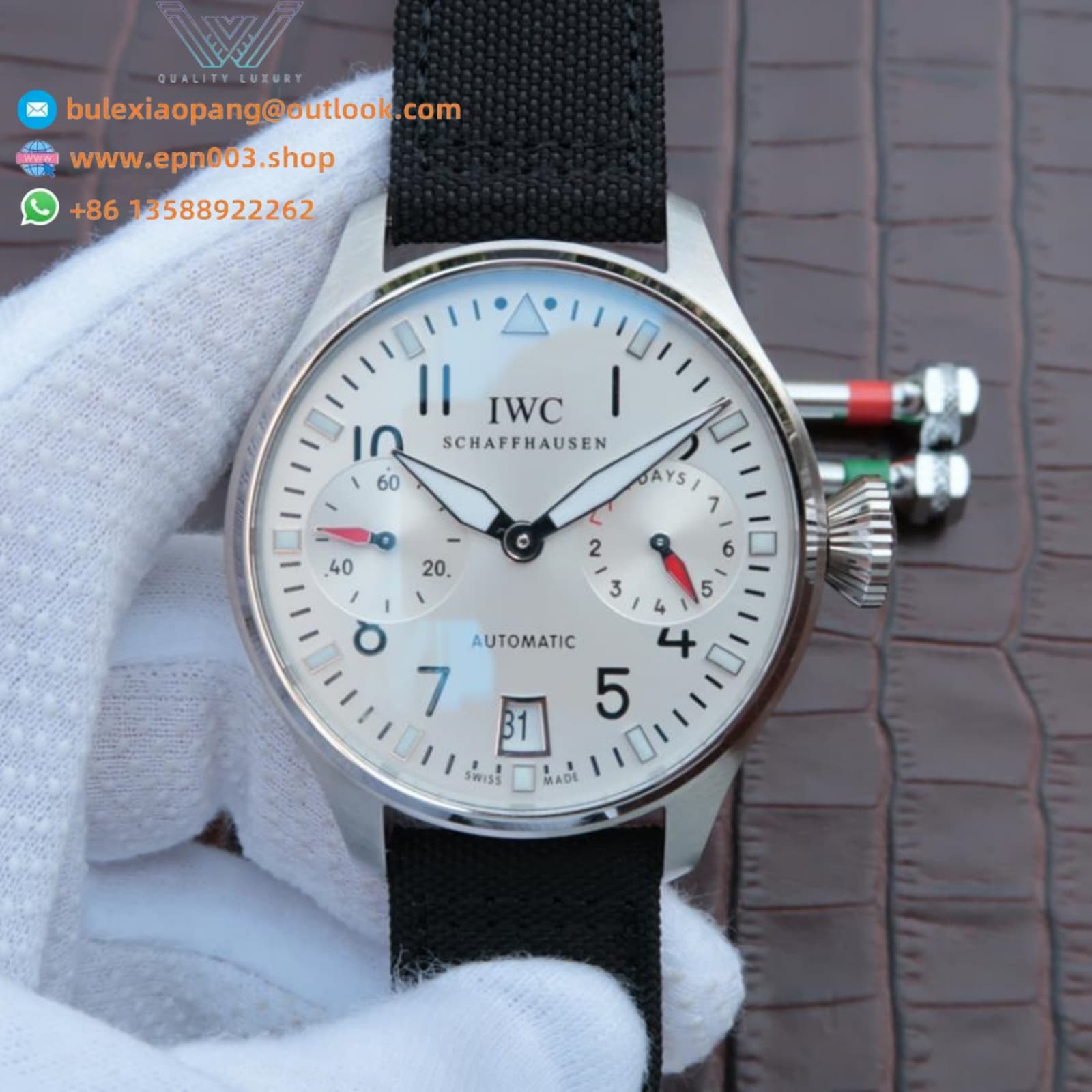 Big Pilot's Stainless Steel 46mm Men Watch