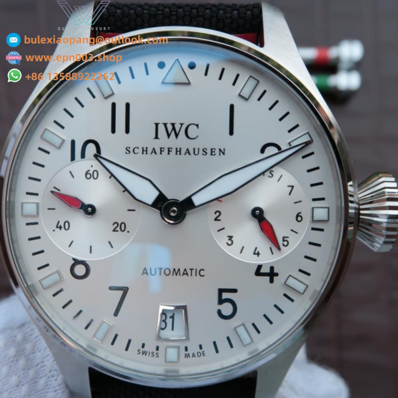 Big Pilot's Stainless Steel 46mm Men Watch