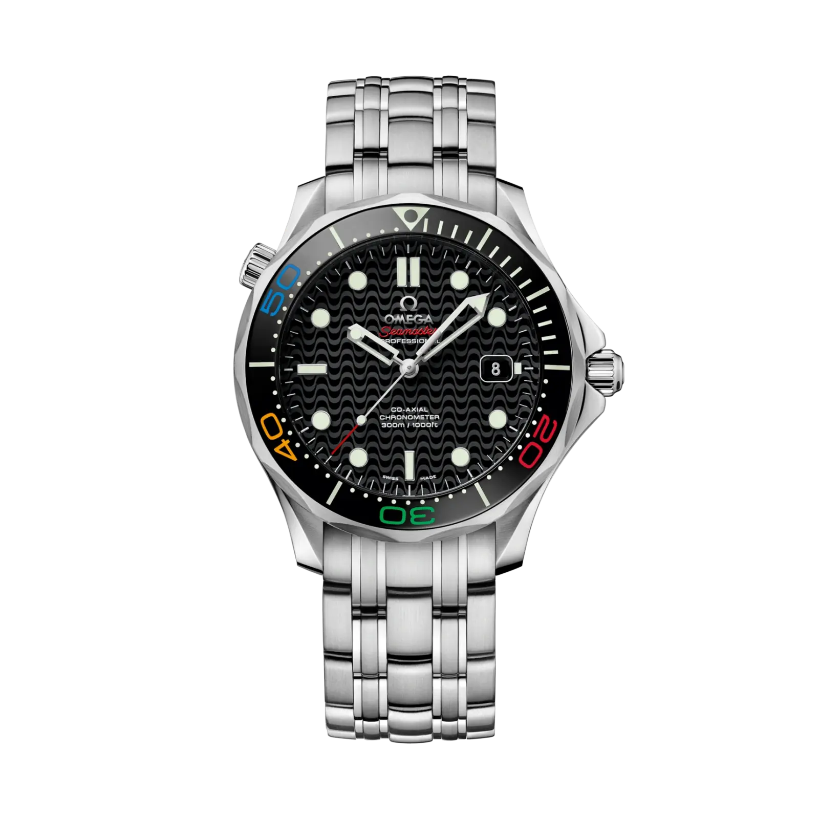 Seamaster 300M Chronometer Steel On Steel 44mm Men Watch