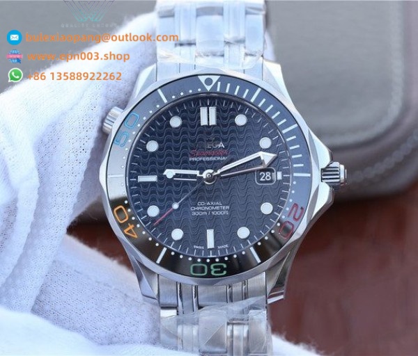 Seamaster 300M Chronometer Steel On Steel 44mm Men Watch