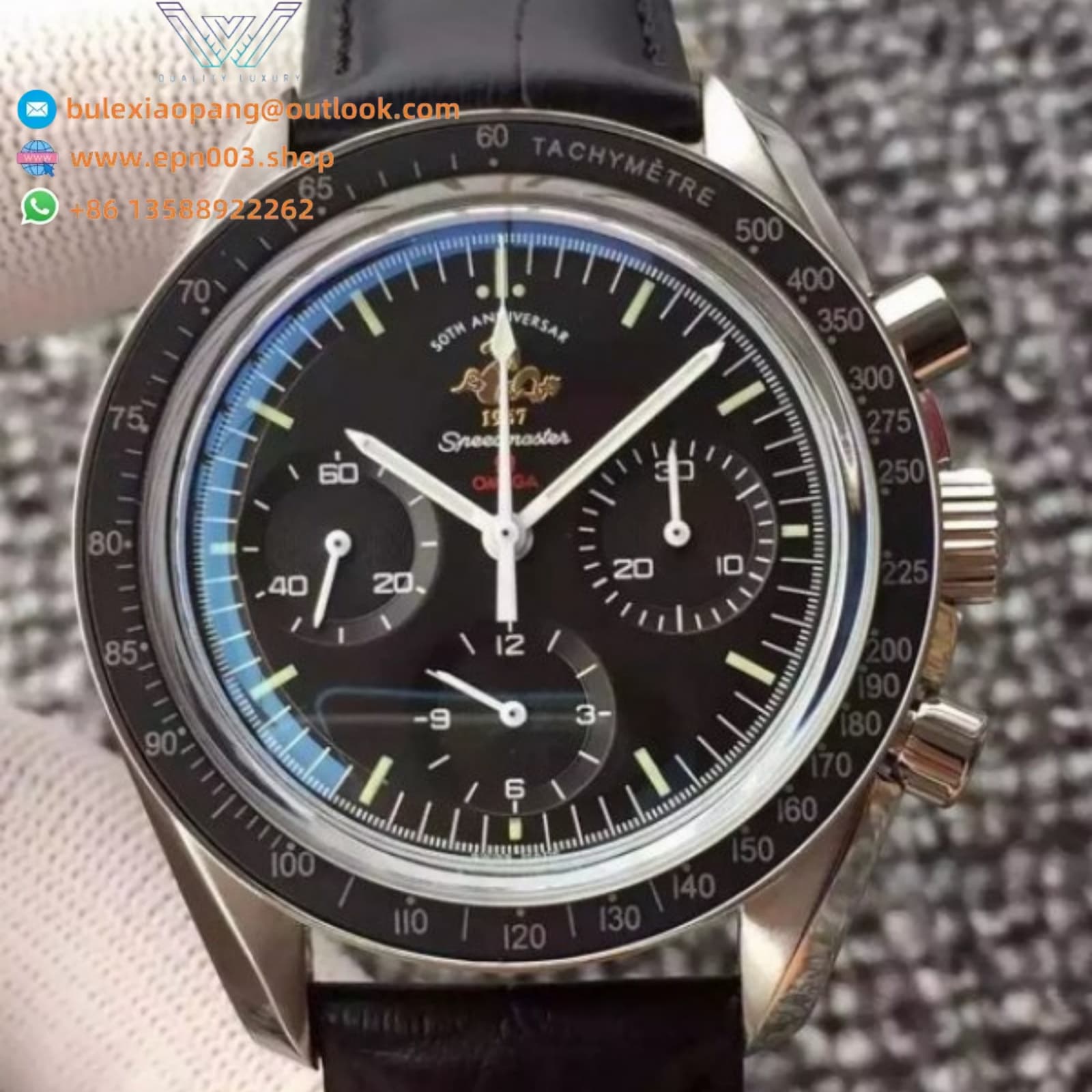 Speedmaster steel on steel 42 mm Men Watch