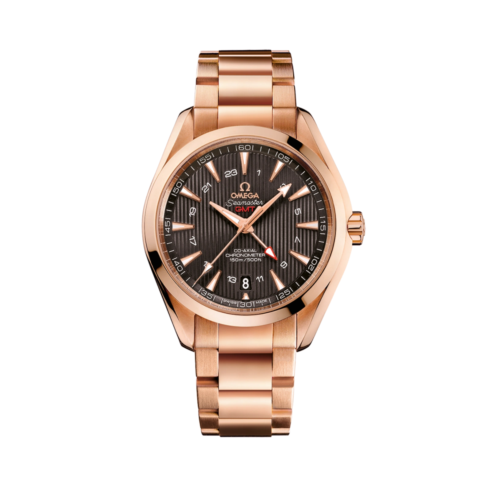 Seamaster Aqua Terr 150M  red gold 43mm Men Watch