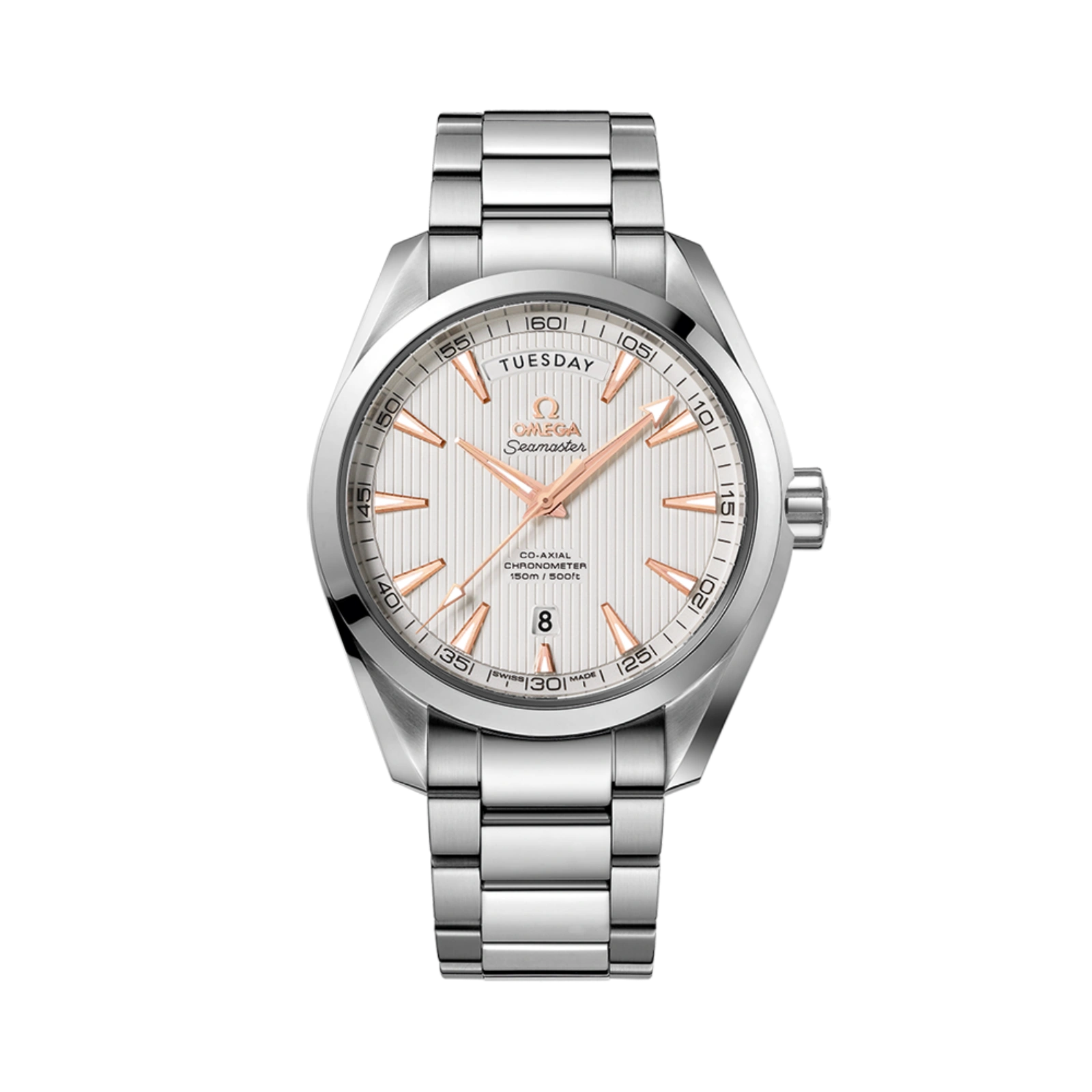 Seamaster Aqua Terr 150M steel on steel 41.5mm Men Watch