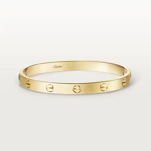 Love Bracelet, Classic Model, Brushed B6077017 - Gold, Brushed Finish