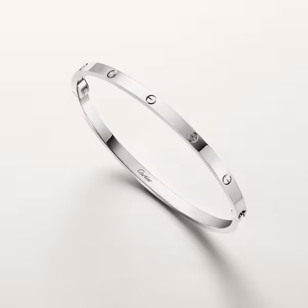 Love Bracelet, Small Model B6079217 - White Gold