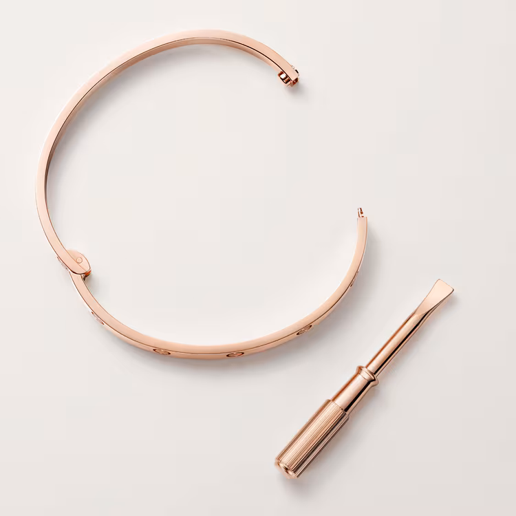 Love Bracelet, Medium Model B6081417 - Rose Gold