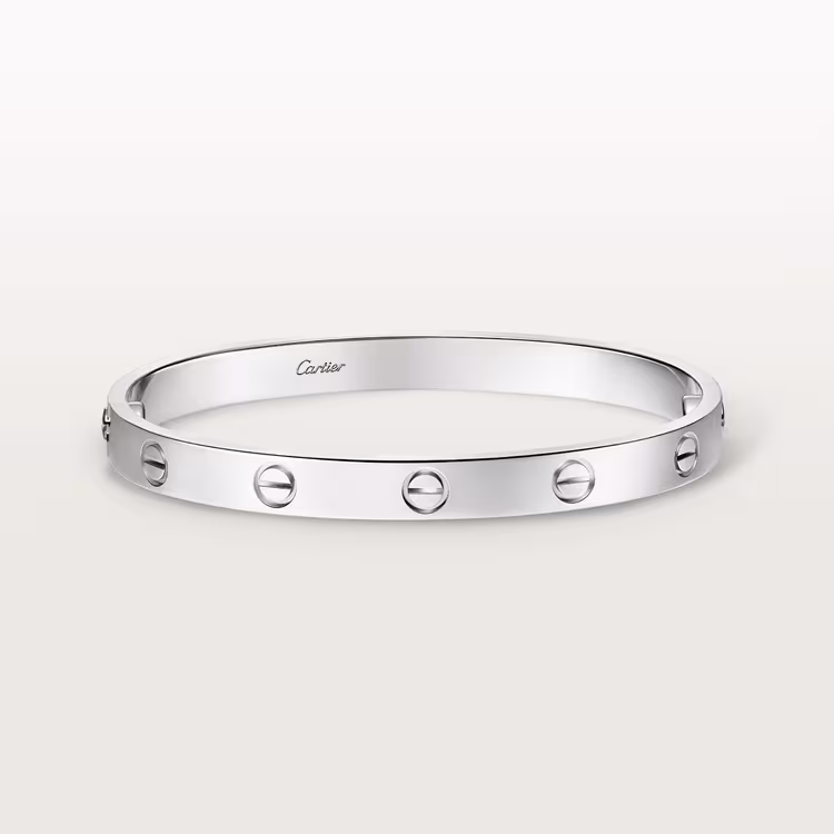 Love Bracelet, Classic Model B6067617 - White Gold