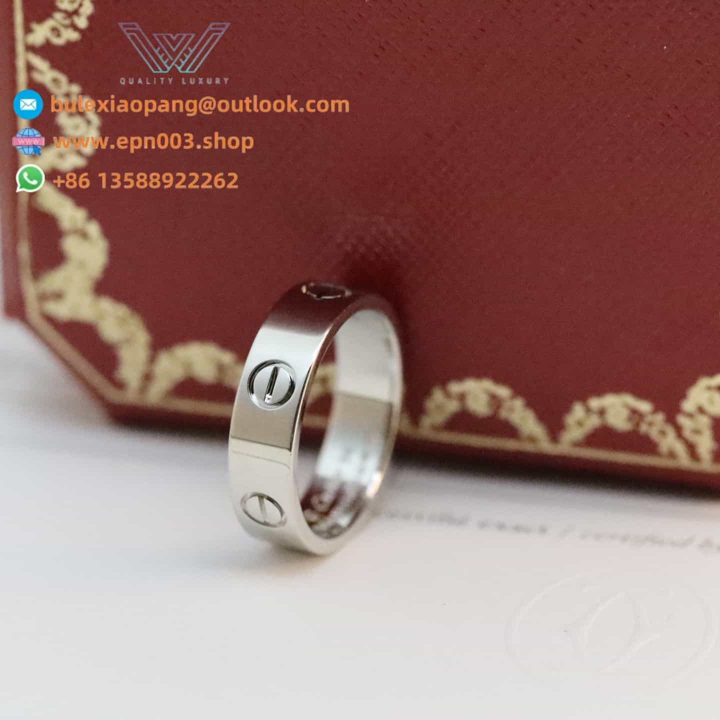 Love Ring, Classic Model B4084700 - White Gold