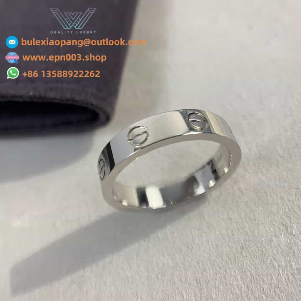 Love Ring, Small Model B4085300 - White Gold