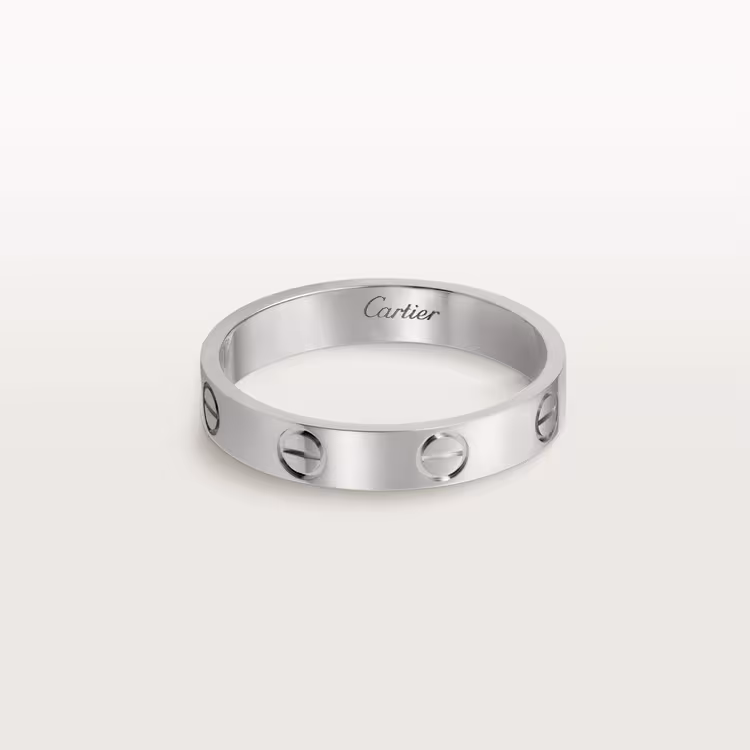 Love Ring, Small Model B4085300 - White Gold