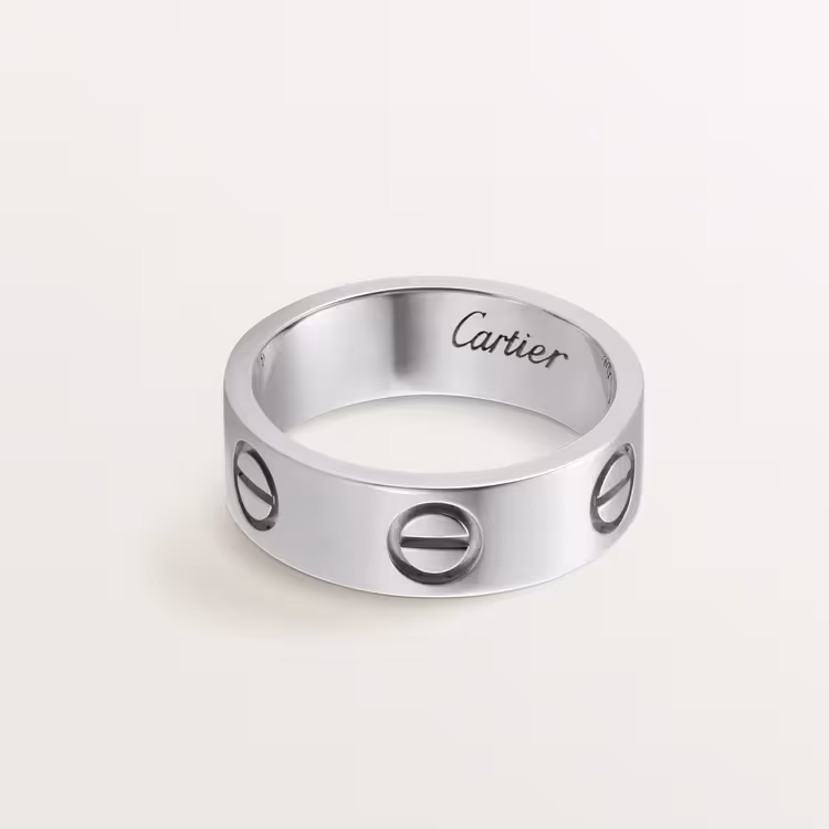 Love Ring, Classic Model B4084700 - White Gold