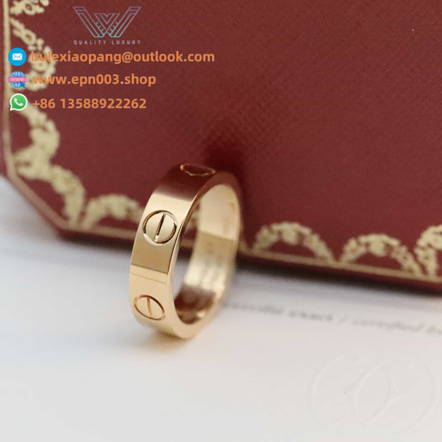 Love Ring, Classic Model B4084800 - Rose Gold