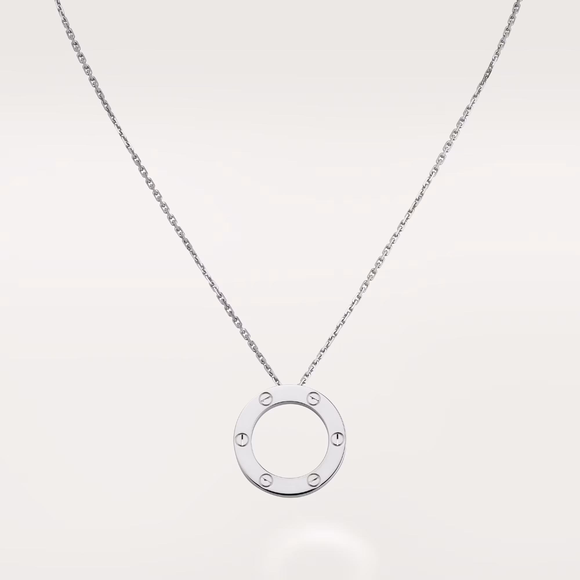Love Pendant B7014300 - White Gold