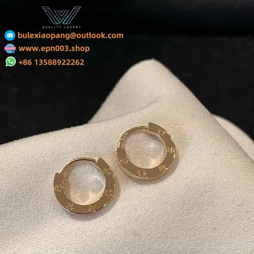 Love Single Hoop Earring B8301423 - Gold