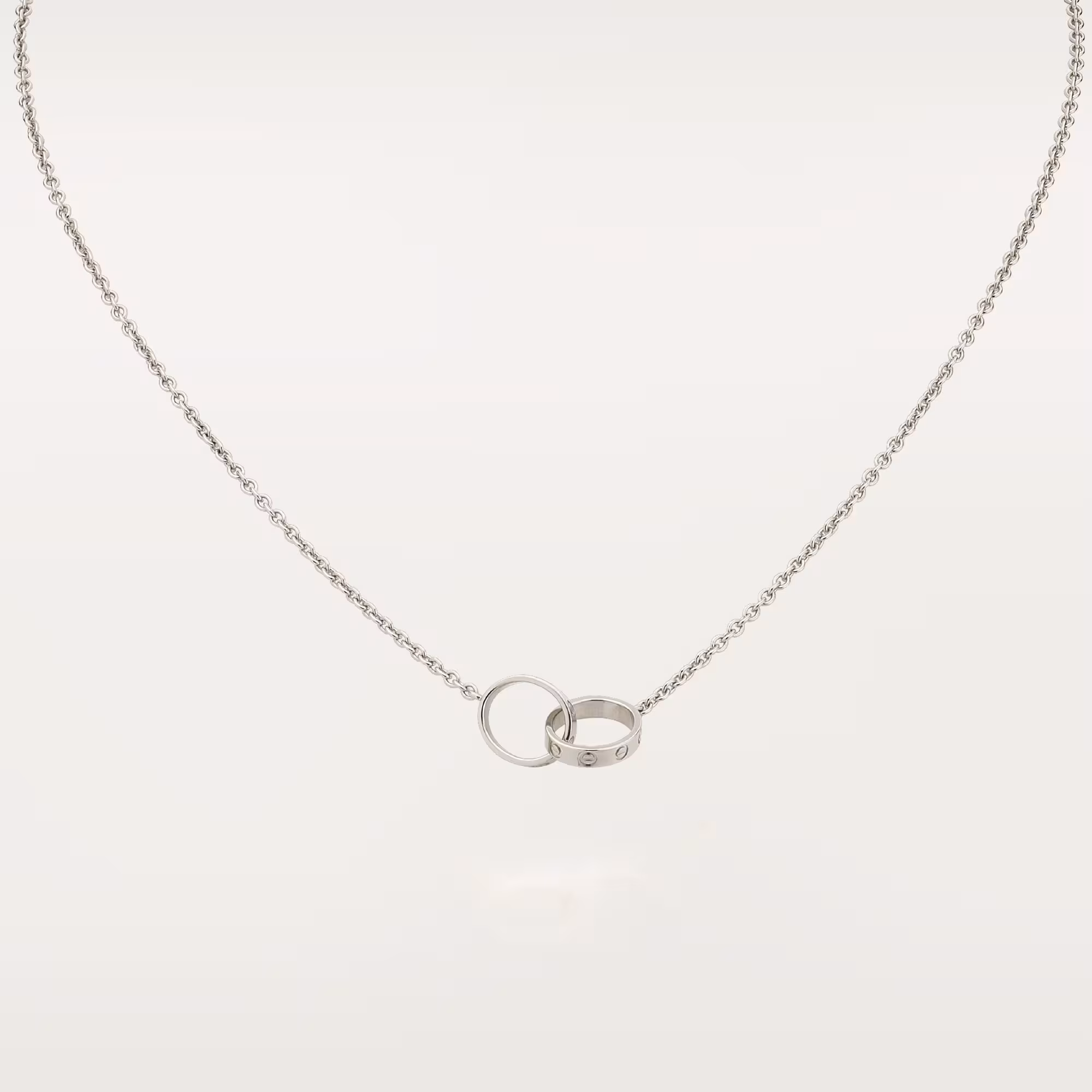 Love Pendant B7212500 - White Gold