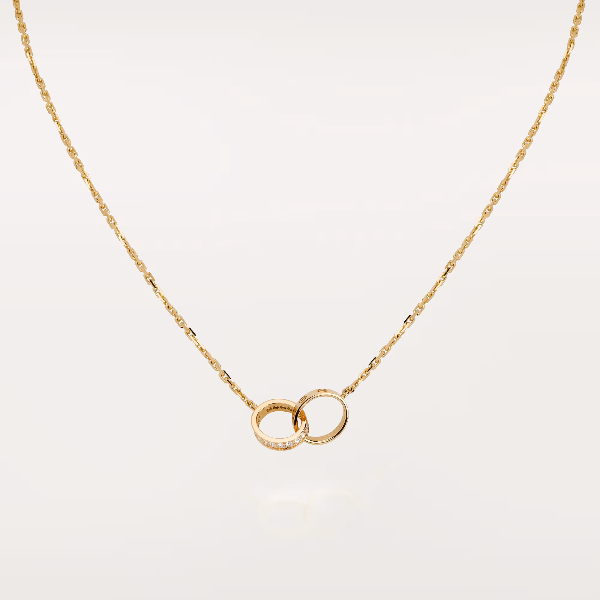 Love Pendant, Half-Paved B7013800 - Gold