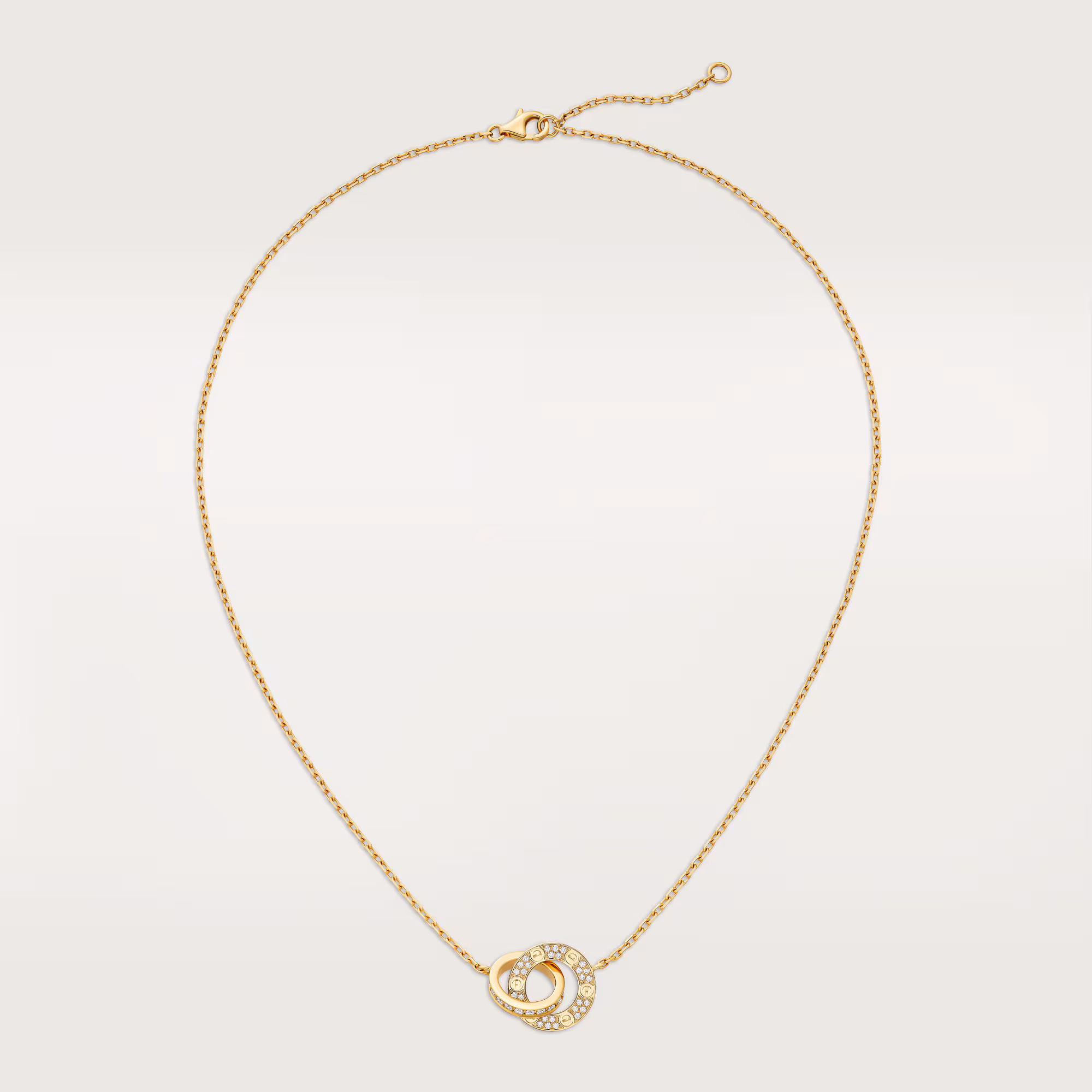Love Pendant, Paved B7225004 - Gold